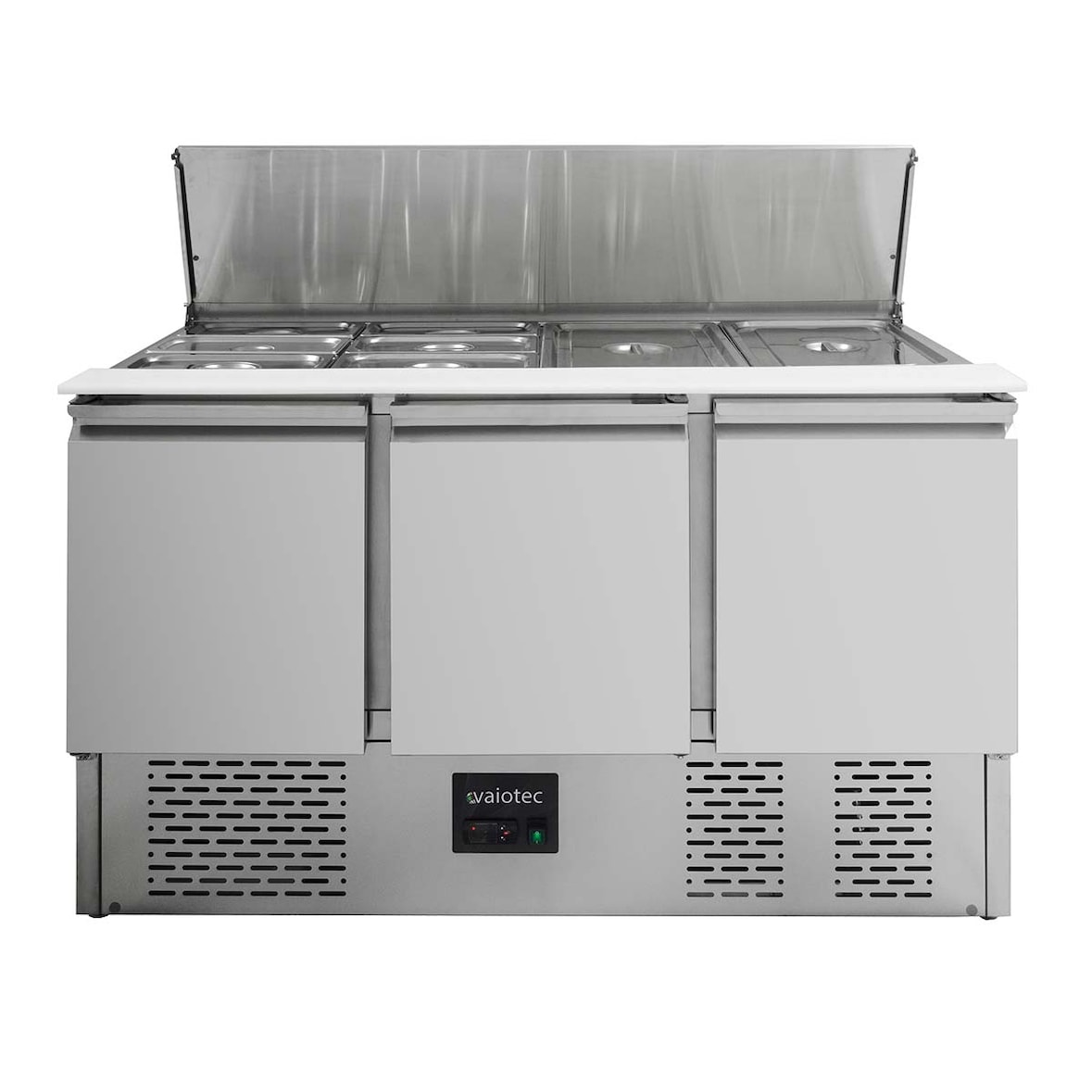 Saladette refrigerata 3 porte temp. da +2°C a +8°C