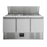 thumbnail of Saladette refrigerata 3 porte temp. da +2°C a +8°C