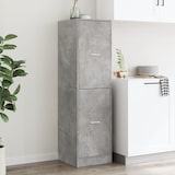 thumbnail of vidaXL Apothekerschrank Betongrau 40x41x144,5 cm Holzwerkstoff