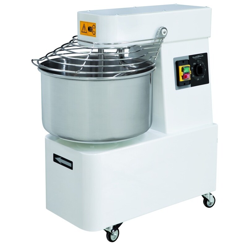 Chefgastro Teigmaschine 22 L 2 Drehzahl BxTxH 385x670x725mm