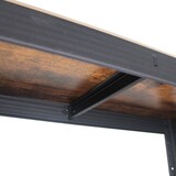 thumbnail of 2x Wohnzimmerregal 150x75x30 cm dunkel Traglast je 650 kg Steckregal Schwerlastregal Lagerregal