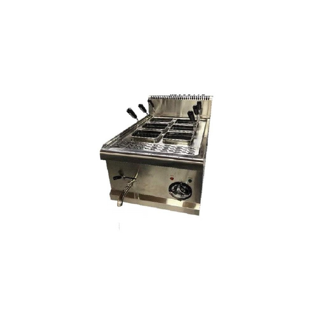 Cocedor simple de pasta a gas de 6 cestas – Luxury Serie 650