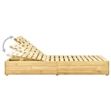 thumbnail of Tumbona doble de madera de pino impregnada verde