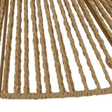 thumbnail of Luminaire Suspension en métal et corde Beige 58 cm