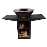 thumbnail of PURLINE Barbacoa de acero En color Negro con plancha de 60 cm EFP57B