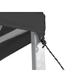 thumbnail of METRO PROFESSIONAL Tenda dobrável Thagpi para restauração, aço/poliéster, 3 x 3 m, repelente de água, preto