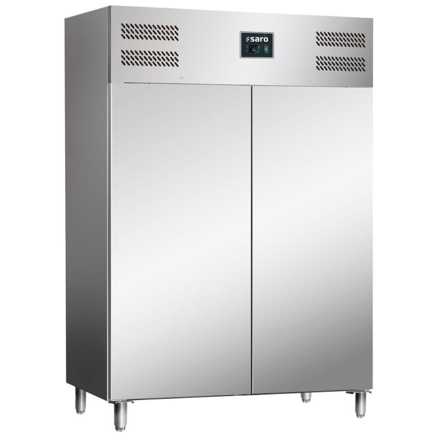 Gewerbekühlschrank, 2-Türig - 2/1 Gn Modell Tore Gn 1400 Tn, Maße: B 1480 X T 830 X H 2010