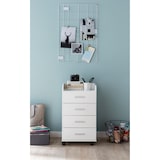 thumbnail of FineBuy Rollcontainer 70,5 cm Standcontainer Bürocontainer mit Rollen Modern