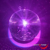 thumbnail of Spiegelkugel 50cm silber Safety Discokugel Mirrorball Party Disko Deko