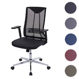 thumbnail of Bürostuhl | HxBxT 110x65x66 cm | Sitzhöhe 44cm | ergonomisch Kunstleder | Grau | Drehstuhl Schreibtischstuhl