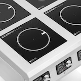 thumbnail of Royal Catering - Royal Catering RCIK-3500IC4.4 Cuisinière à induction mit Unterbau 4 x 20 cm 10 Stufen Timer Cuisinière électrique induction