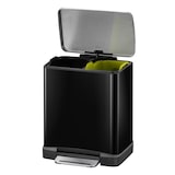 thumbnail of EKO E-Cube afvalscheiding pedaal - 10+9 l - zwart