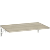 thumbnail of Wandklapptisch 16x60x40 cm platzsparender Klapptisch in Eiche, schwebende Wandkonsole für Homeoffice Küche Flur, vormontiert, 8 kg belastbar
