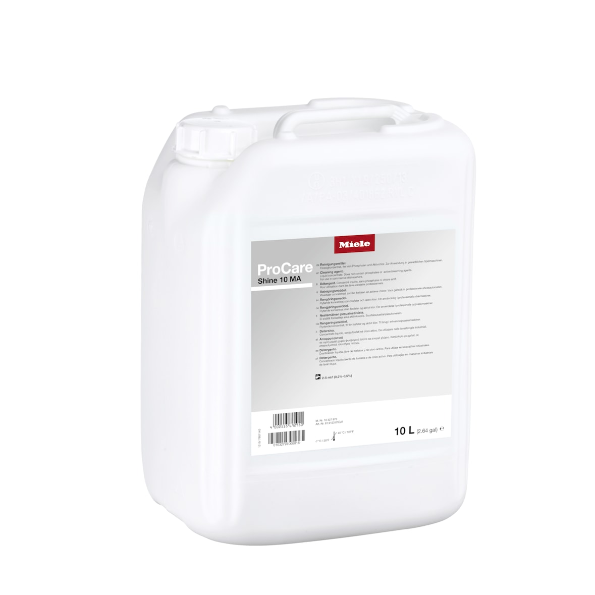 Miele Flüssigreiniger ProCare Shine 10MA 10 Liter