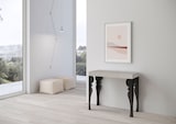 thumbnail of Paxon Premium Cashmere Ausziehbarer Konsolentisch 90x40/300 cm