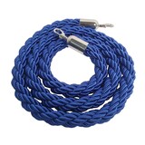 thumbnail of Cordone segnapercorso blu con moschettone Cromo