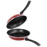 thumbnail of Magefesa Praga Sartén Doble Tortilla Patatas 20 cm, Inducción, Antiadherente, sin PFOA, Lavavajillas, Rojo