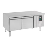 thumbnail of Koelwerkbank | Laag Model | 157L | 2 Deuren (1/1 GN) | +2°C/+8°C | Geforceerd | 0.34kW | 1360x700x650(h)mm