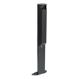 thumbnail of ROSSIGNOL Cendrier sur pied 3L avec serrure ARKEA gris manganèse