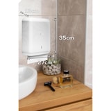 thumbnail of Dispensador de toallas de papel zigzag de hasta 600 toallas