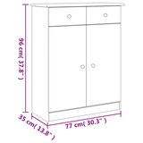 thumbnail of Helloshop26 - Armário para sapatos unidade de armazenamento de sapatos móvel para hall de entrada/corredor/sala de estar ALTA 77 x 02_0021399