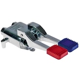 thumbnail of Grifo de pedal doble industrial con montaje en suelo para agua fría y caliente para hosteleria. Griferia para cocina profesional de bar y restaurante.