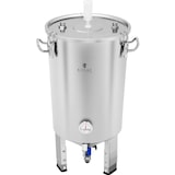 thumbnail of Royal Catering - Royal Catering Cuve De Fermentation Fermenteur Bière Conique RCBM-45CFC (30 litres, Thermomètre : °C / °F, Serpentin Refroidisseur