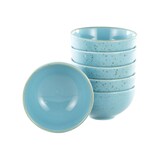 thumbnail of CreaTable Nature Collection Blue Dipschale 6-tlg Steinzeug