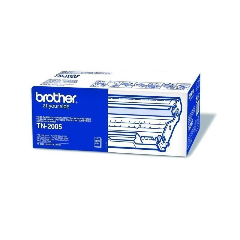 Láser/copiadora BROTHER TN2005 BROTHER HL2035 TONER NEGRO