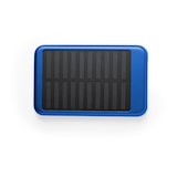 thumbnail of Station de chargement Powerbank 4000 mAh avec recharge solaire bleue