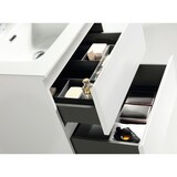 thumbnail of Alpenberger Gäste WC Badmöbel Waschbecken mit Unterschrank | Waschbeckenunterschrank LED Badspiegel | Badezimmermöbel Waschtisch mit Badunterschrank