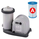 thumbnail of Piscina desmontable ovalada intex prism frame 610x305x122 cm con depuradora