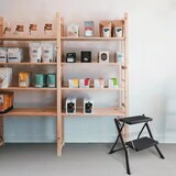 thumbnail of WellHome - Escada Dobrável com 2 Degraus 48,5x49,5x44,5cm de Aço na cor Preta