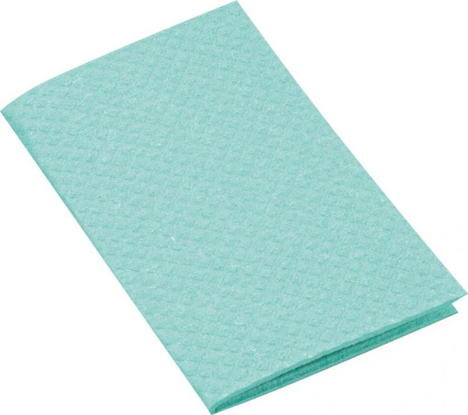 Schwammtuch aus Baumwolle/Zellulose Grün 31x25 cm 10 Stück