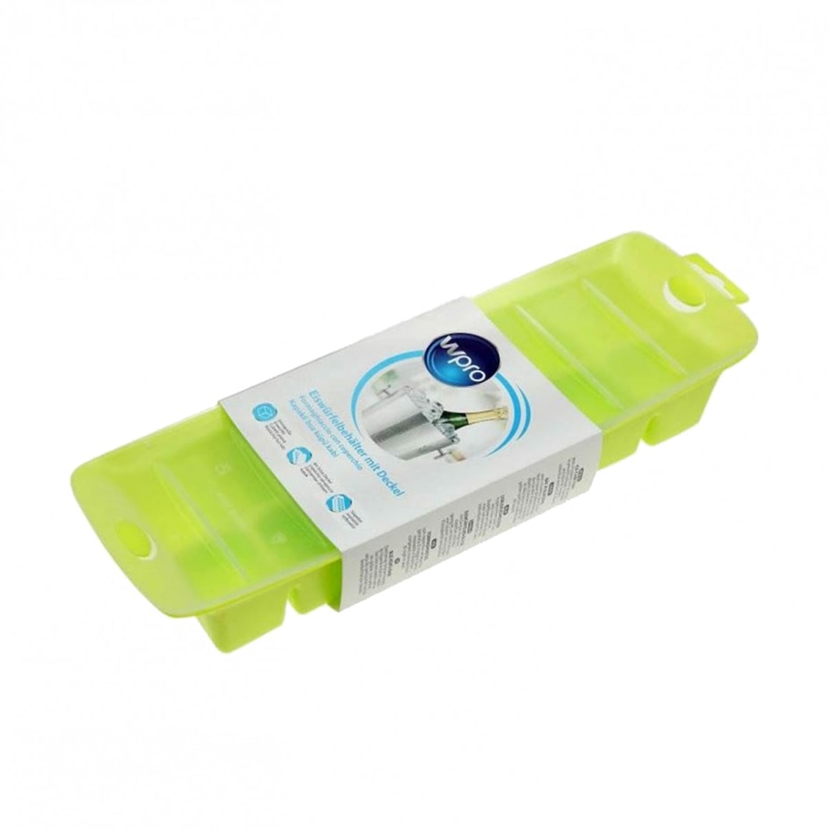 Wpro Bac à Glaçons Avec Couvercle Accessoire Pour Congélateur Usage Non Intensif Wpro