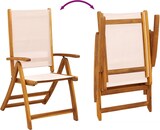 thumbnail of vidaXL 9-tlg. Garten-Essgruppe Massivholz Akazie und Textilene
