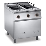 thumbnail of KBS elektrische pastakoker 2 x 28 liter 2 bakken GN 2/3 800x730x900 mm 400 Volt