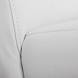 thumbnail of 4er-Set Esszimmerstuhl Stuhl Küchenstuhl Littau ~ Kunstleder, weiß matt, dunkle Beine