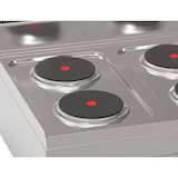 thumbnail of EURAST - Hornillo electrico 6 placas redondas - 1050x600x280 mm - 12000 W 400/3V - 30600611