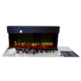 thumbnail of Chemin'Arte Elektrischer Einbaukamin 3D 110 cm mit LED-Flammeneffekt - 238