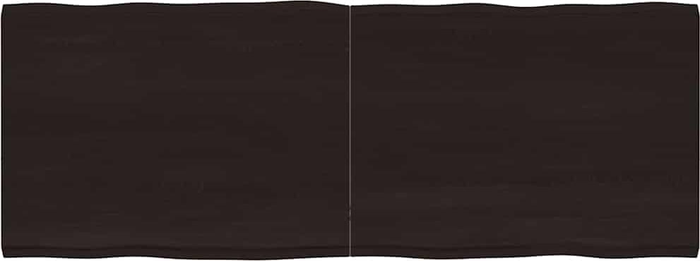 vidaXL Tischplatte 160x60x(2-4) cm Massivholz Behandelt Baumkante