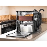 thumbnail of aro sac isotherme de livraison, polyester, taille S, 35 x 30 x 43 cm, 45 L, réfléchissant, chargement frontal