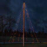 thumbnail of LED Baummantel Lichterkette f. Fahnenmast 10 Stränge 360 LED H: 7m für Außen