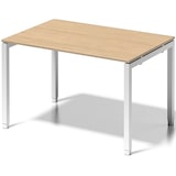 thumbnail of Schreibtisch Cito BxTxH 120x80x65-85cm ahorn Gestell verkehrsweiß