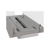 thumbnail of INSERT -Eingebauter Bioethanolbrenner/Einsatz mit 2 Gläsern 60 cm – Linearer Brenner 45 cm / 1 l Fassungsvermögen / Fassungsvermögen 1 l