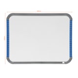 thumbnail of Ardoise Slimline, en acier laqué blanc 22x28 cm