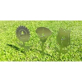 thumbnail of Girasole: Porta zampironi da giardino in acciaio inox