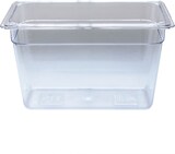 thumbnail of AcMax 6 Stück Polycarbonat GN 1/3 Gastronormbehälter GN-Behälter 7,8 Liter Tiefe 200mm Kunststoff
