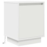 thumbnail of Table de chevet avec lumières LED blanc 38x34x50 cm – Modèle Pavillon