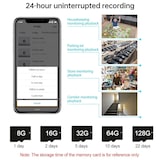 thumbnail of Interphone Vidéo WiFi 1080P Écran 4.3 Pouces Vision Nocturne Détection Mouvement Blanc YONIS